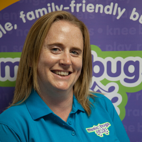 image shows Kelly Haigh, Music Bugs Franchisee for Brighton
