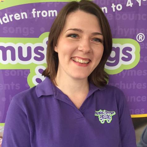 Image shows Music Bugs Franchisee Amy Glover for Glasgow North