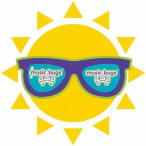 Image shows Music Bugs logo in sunglasses
