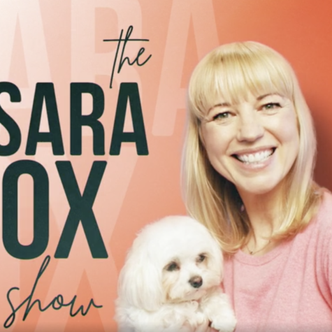 Image shows Sara Cox show screenshot